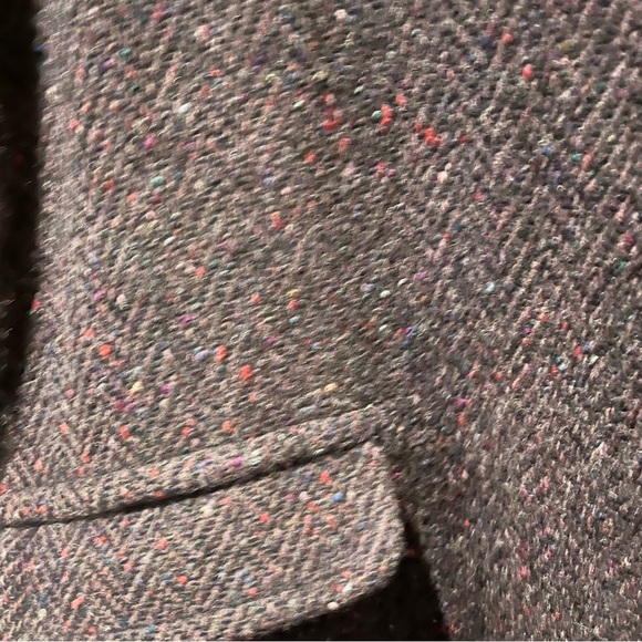 beautiful 💯 Irish wool donegal tweed Jimmy Hourihan coat - Picture 7 of 9